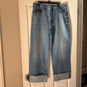 Size 16 Old Navy Cuffed Jeans